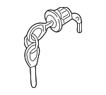 H06003J185 - : Cylinder &amp; Keys for Nissan: Altima, Frontier, Pathfinder, Xterra Image