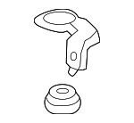 1J061R9S010 - : Radiator Mount Bracket for Acura Image