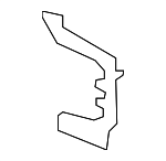 41007316307 - : Body B-Pillar Baffle Plate for Mini: Cooper Image