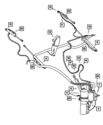 5142638AA - Body Sheet Metal Except Doors: Folding Top Pump Assy for Mopar Image