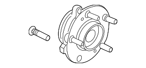 52720P2000 - : Hub Assembly for Hyundai: Ioniq 5, Ioniq 6, Santa Cruz, Santa Fe Image