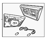 92404G5020 - Electrical: Tail Lamp Assembly for Kia: Niro, Niro EV Image