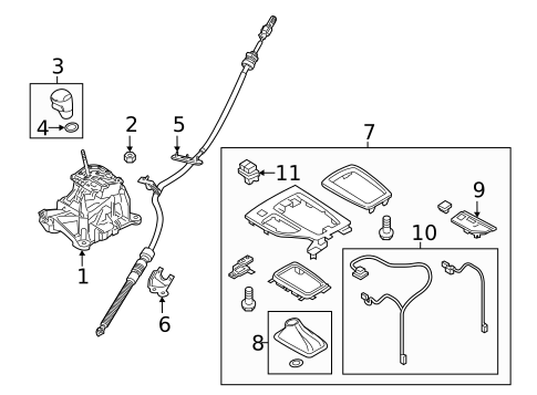 Gear Shift Control for 2014 Mazda 3 #0
