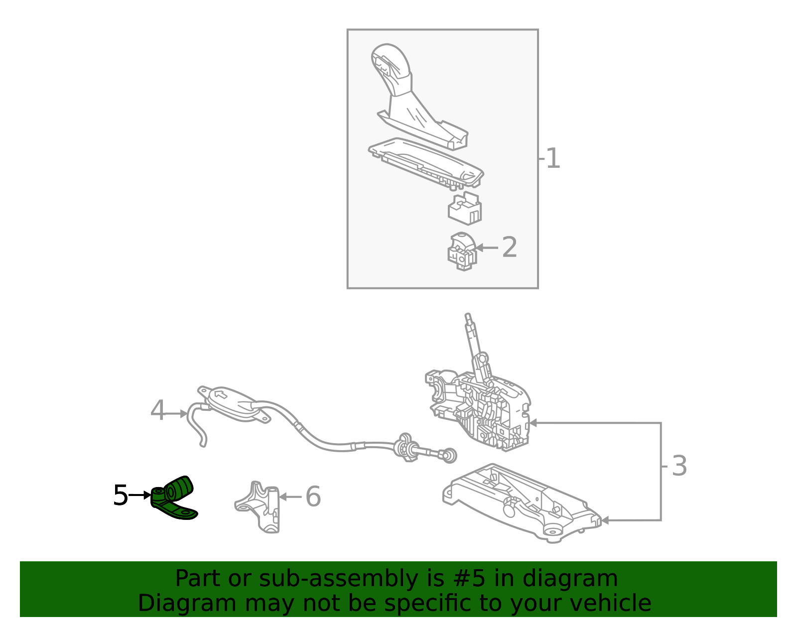 2021-2026 GM Lever 42885453 GM | GMPartsDirect.com
