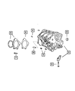 4654389AB - Engine 3.8L Six Cylinder: Crankshaft Rear Oil Seal Retainer for Mopar Image