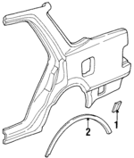 75324SE3A13 - Body: Side Molding for Honda: Accord Image