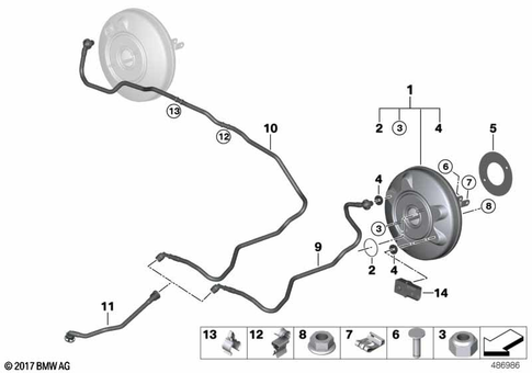 Power Brake for 2019 Mini Cooper S ALL4 #0
