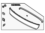 87370F6540DS - Body: Rear Panel Assembly for Kia: Cadenza Image
