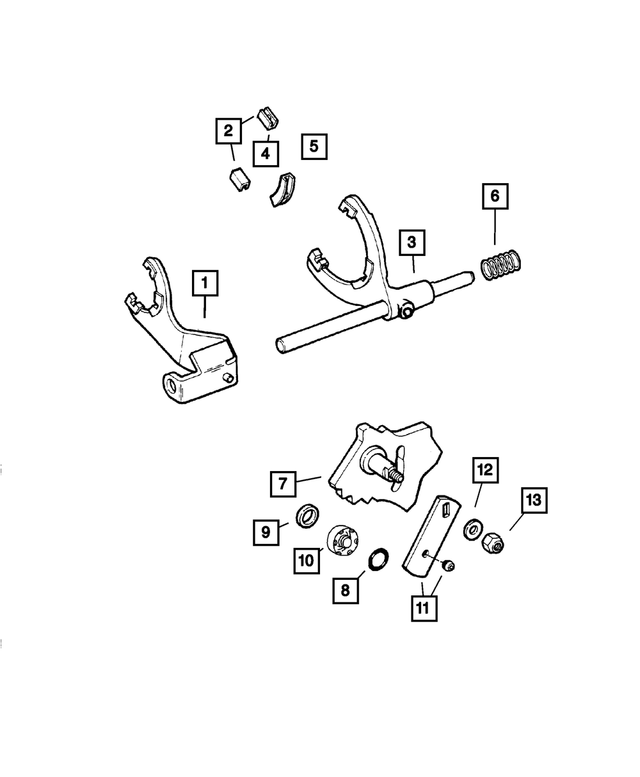 S2436163 - Transfer Case Model 271 [DH1]: Flat Washer for Mopar Image image