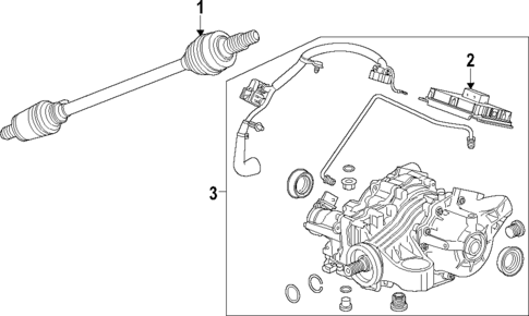 Drive Axles for 2017 Buick LaCrosse #0