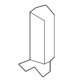 8H0807329A - Body: Strap for Audi Image