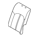 89360C2000SMH - Body: Seat Back Cover for Hyundai Image