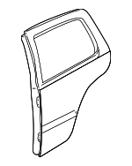 1J9833056E - Body: Door Shell for Volkswagen: Jetta Image