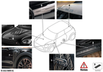 51135A41DD1 - Retrofitting / Conversion / Accessories: Trim Cover Set with Pad for Mini Image