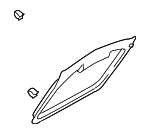 8N8867991D6PS - Body: Window Trim for Audi: TT, TT Quattro Image