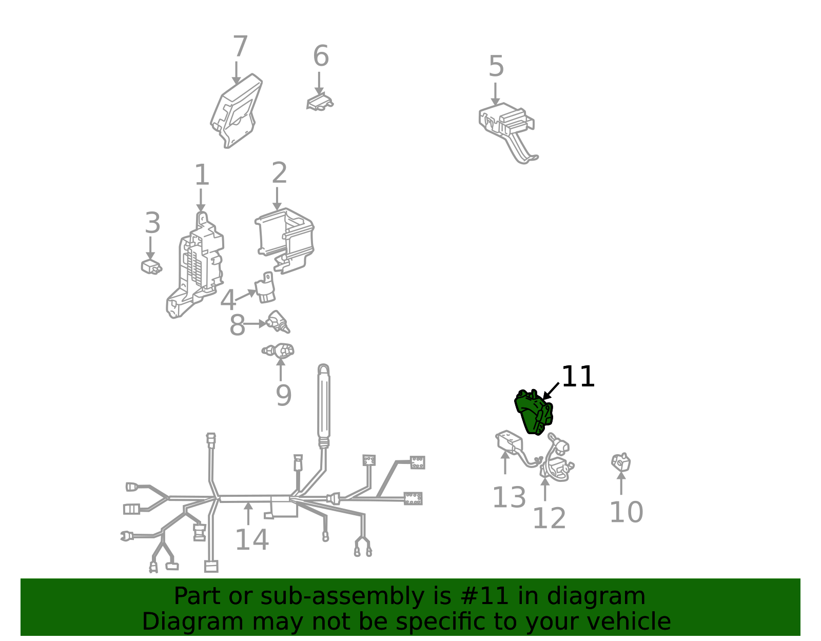 Position Sensor 89451-17010 | OEM Parts Online
