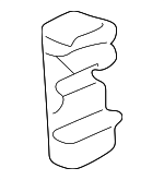 MU481262 - Body: Rod Clip for Mitsubishi Image