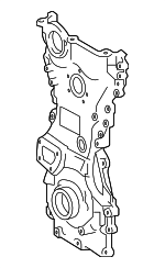 1131036080 - Engine: Timing Cover for Lexus: GS Turbo, GS200t, GS300, IS200t, IS300, RC Turbo, RC200t, RC300, RC350 Image