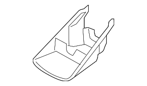 WRSC2 - Body: Motorcraft™ Rain Sensor Lower Cover for Ford Image