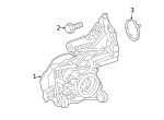 16032F0011 - Belts &amp; Cooling: Engine Water Pump for Toyota Image