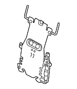7270533010 - Body: Lumbar Support for Lexus: ES300h, ES350 Image