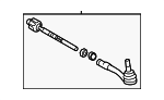 32106784716 - Steering: Tie Rod Assembly for BMW Image