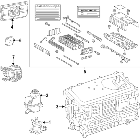 Battery for 2023 Toyota Prius Prime #0