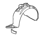84506561 - : Fender Liner for Chevrolet: Malibu Image