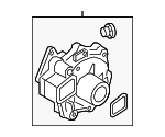P5PW15010C - Cooling System: Water Pump Assembly for Mazda Image