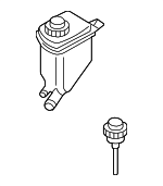 7L6422371E - Steering: Reservoir for Volkswagen: Touareg Image