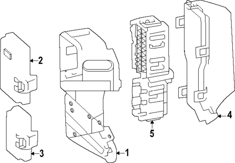 Fuse & Relay for 2025 Lexus LX700h #3