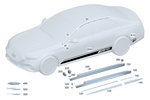 2146903200 - Interior Trim/Exterior Detachable Parts: Water Deflector for Mercedes-Benz Image