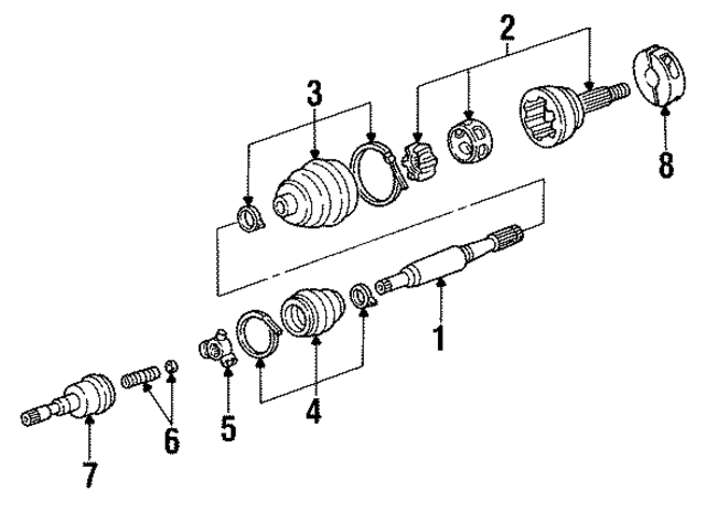 4505960 - Suspension: Drive Shaft for Mopar Image