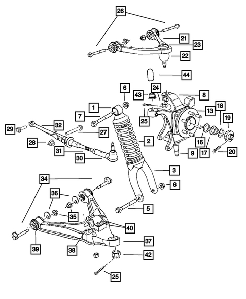 Rear Suspension and Cradle for 2009 Dodge Viper #0