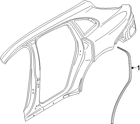 Exterior Trim - Quarter Panel for 2025 Porsche Panamera #0