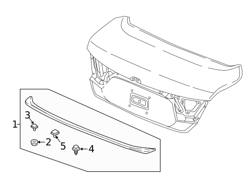 Spoiler for 2021 Honda Accord #0