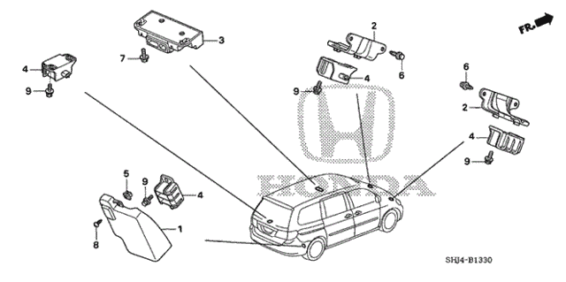 TPMS Unit for 2007 Honda Odyssey #0