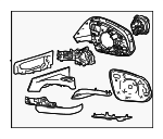 8794042K10 - : Mirror Assembly for Subaru: Solterra Image