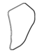 LR163156 - Body: Door Weather-strip for Land Rover: Range Rover Evoque Image