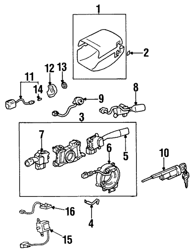 4502307900E0 - : Column Cover for Toyota Image