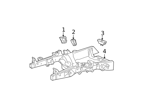 Engine & Trans Mounting for 2008 Ford F-150 #0