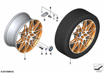 36112287511 - : Alloy Rim Forged 36907113 for BMW Image
