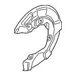 34208093731 - : Splash Shield for BMW: M2, M3, M4 Image