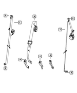 6036726AA - Restraints: Shouldered Pan Head Screw for Mopar Image
