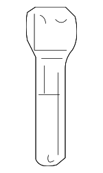 51117076921 - Body: Outer Bracket for BMW: 645Ci, 650i Image