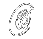 25990085 - Brakes: Backing Plate for Buick: Century, Regal | Chevrolet: Impala, Monte Carlo | Oldsmobile: Intrigue | Pontiac: Grand Prix Image