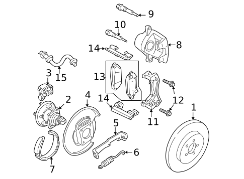 Hardware, Fasteners & Fittings for 2001 Chevrolet Monte Carlo #1