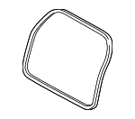 51718199261 - Body: Weatherstrip for BMW: 525i, 528i, 540i Image