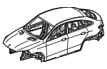 2926007400 - Body: Body for Mercedes-Benz Image