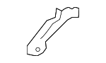 5542706040 - Body: Reinforced Beam Retainer for Toyota: Camry, Solara Image